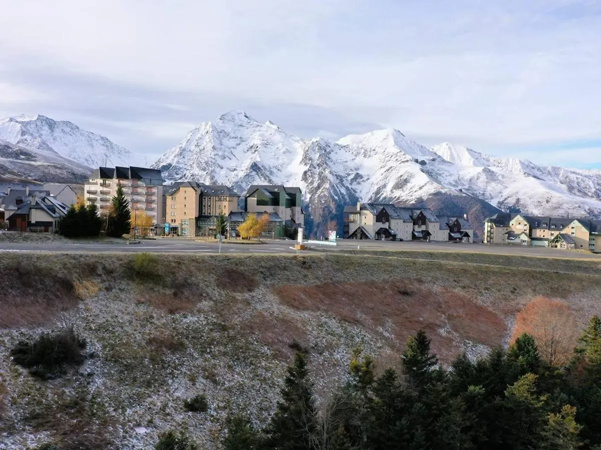 Grand Appartement 12 Pers. A Peyragudes Avec Balcon - Fr-1-695-8 Germ 0*,