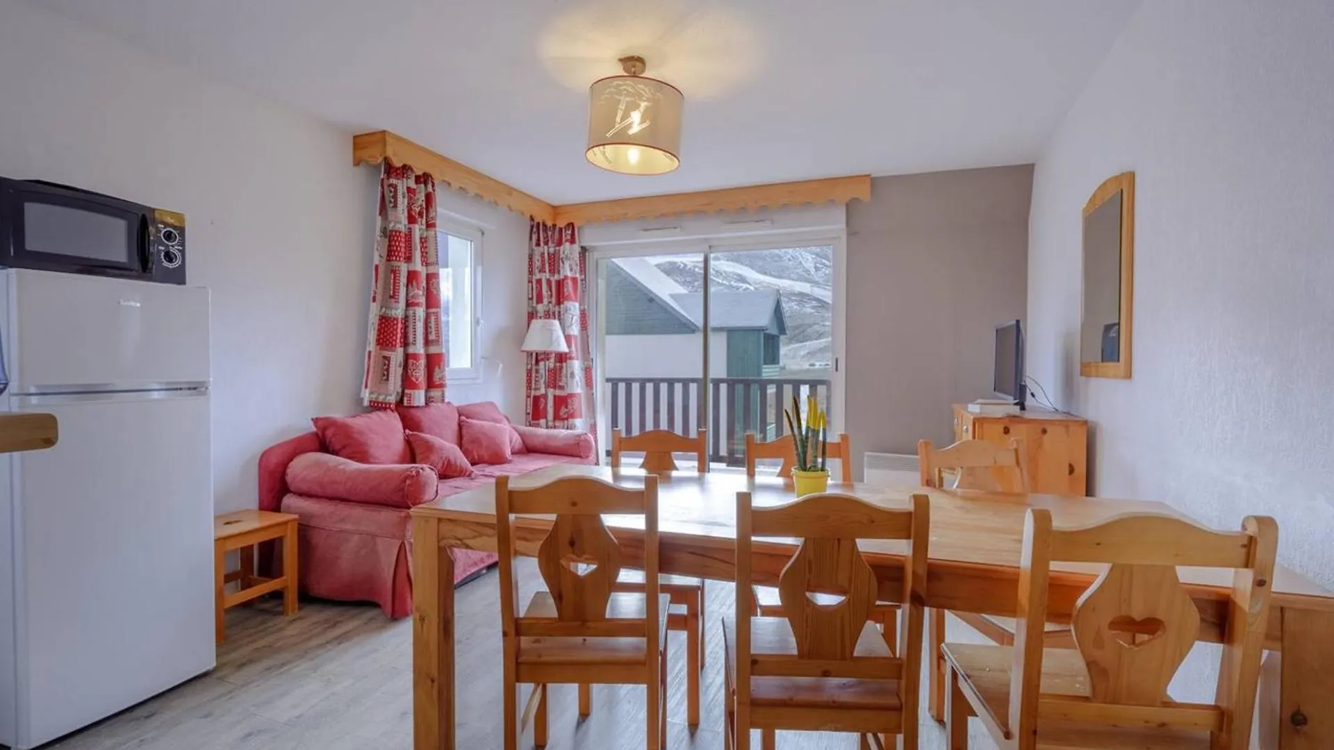 Grand Appartement 12 Pers. A Peyragudes Avec Balcon - Fr-1-695-8 Germ
